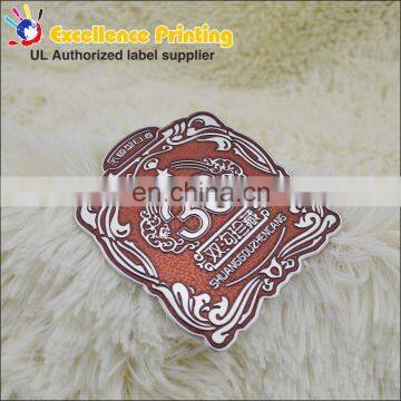 Custom Made Tearproof Aluminum Sticker Label photo-3