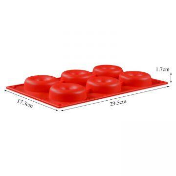 Free Sample Food Grade Heat resistant Nontoxic Silicone Mousse Cake Friandises Pudding Baking Mold Tool