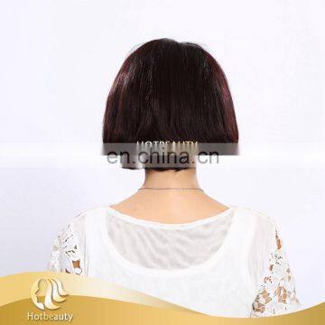 New Product 2/33# Color Low Temperature Synthetic Machine Full Hair Wig photo-4