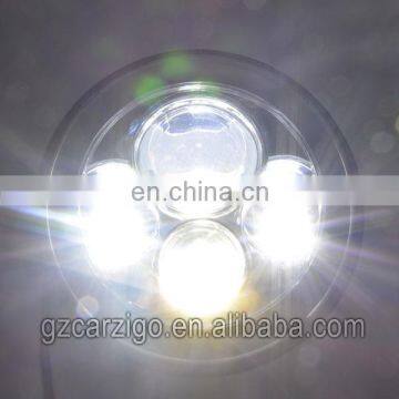 Chinese Fair Show IP68 4*4 7 Inch Round Head Light for Jeep jk Motorbike photo-4