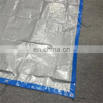 Tarpaulin roll blue