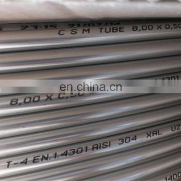 Stainless Steel Capillary Pipe Coiling 304 AISI ASTM JIN DIN OEM Service