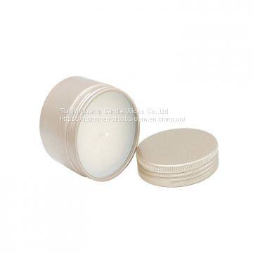 Hot Selling 100% Natural Soy Wax  Scented Tin Candle For Decoration / Travel