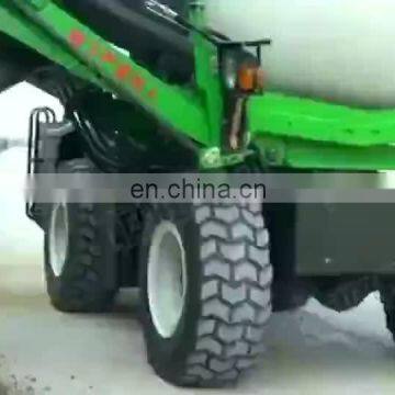 1.2 m3 4X4 Diesel Self loading Concrete Mixer Machine