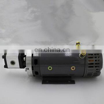24v 4kw Hydraulic dc Motor With Gear Pump ZD2371 photo-3