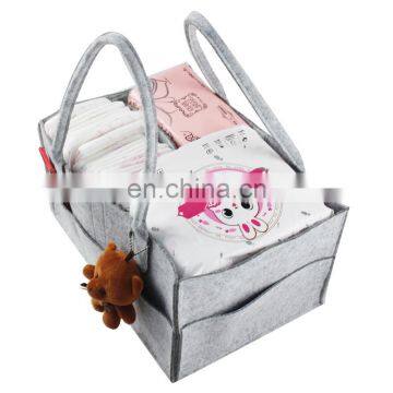 1mm -5mm Thickness Durable Use Felt Baby Nappy Storage Case