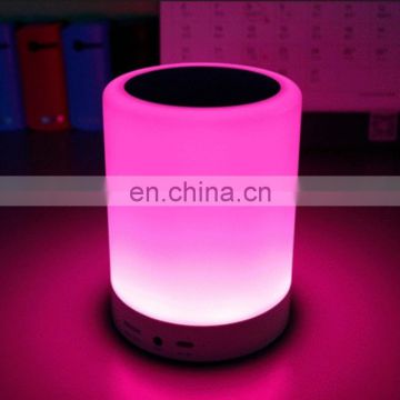 Multi function and color flash LED light wireless bluetooth speaker for promotional gift