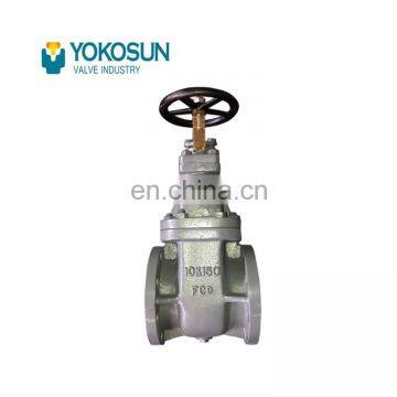 Chinese Forged Durable Non-rising Stem Gate Valve Marine Cast Steel High Performance Steel Durable Gate Valve