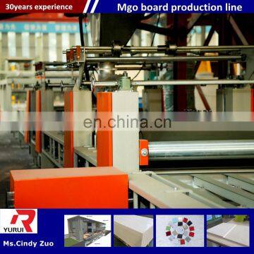 lighter production line mgo partition board making machine Yurui/China manufactures automatic magnesium oxide fireproof machine