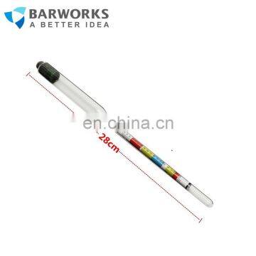 Triple Scale Hydrometer For Home Brew Wine Beer Cider Alcohol Testing 3 Scale Hydrometer Top Quality