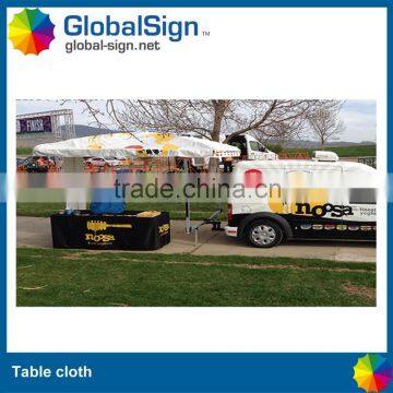 Shanghai GlobalSign cheap trade show printed table cover