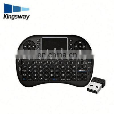 Best Price i8 Mini Keyboard Air Mouse Touchpad 2.4g Wireless Keyboard USB Connection photo-5