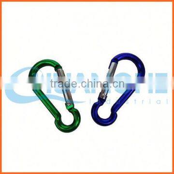 Made in china carbon steel zinc plated snap hook with eyelet and screw