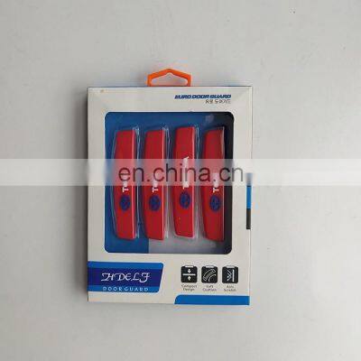 Car Side Double Gushion Door Guard Edge Defender Protector Trim Guard Sticker Fit for All Car (4 Pcs Set)
