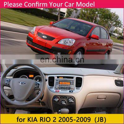 for KIA RIO 2 2005 2006 2007 2008 2009 New Pride Rio5 Anti-Slip Mat Dashboard Cover Pad Sunshade Dashmat Carpet Accessories RIO2 photo-2