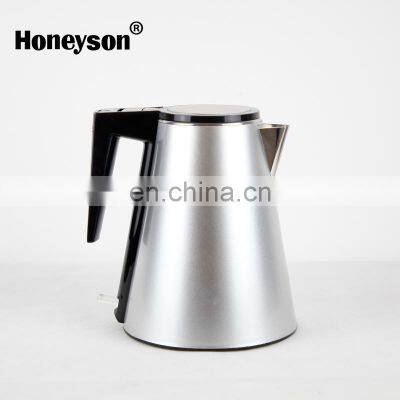 Honeyson hot sale hotel kettles electric price stainless steel 304 strix 1000W