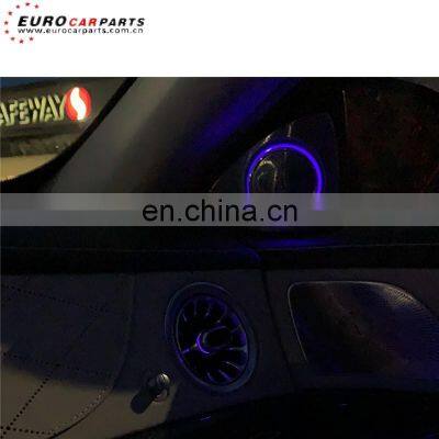 S Class W222 S400 S450L S600 Air Conditioning Turbine Outlet LED Interior Lights for W222 S500 S350 Air Vent Ambient Lights photo-5