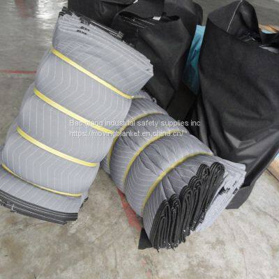 moving blanket ,moving pad,moving mat  with top quality and bale package