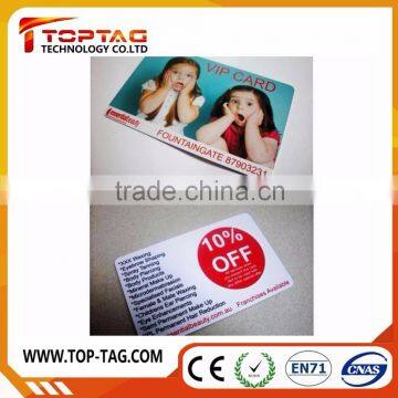 Full Color Business Printing Plastic Pvc RFID Smart Gift Card photo-3