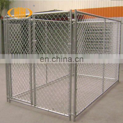 Low price hot sale chain link iron fence dog kennel