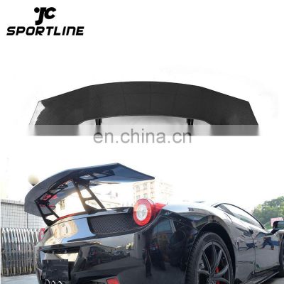 Carbon Fiber GT Racing Spoiler for Ferrari 458 Italia Spider Convertible 11-13