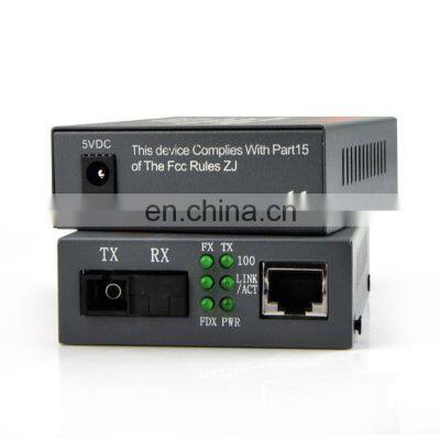 Fiber Optic Equipment Ethernet RJ45 Transceiver HTB-3100A/B NETLINK 10/100M SM Single Fiber SC Optical Media Converter photo-5