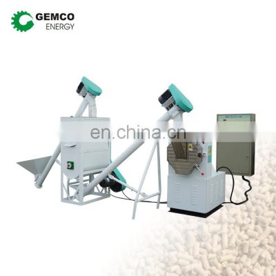 40kg/h fish feed pellet electric mini pellet machine animal feed