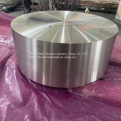 GR5 titanium disc for impeller processing