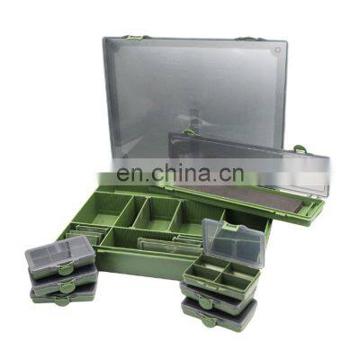 36.5*28.5*5.5cm Waterproof Carp Fishing Accessories Gear Large 7+1 Carp Fishing Tackle Box