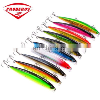 Matsumoto lure12.5cmLaser Minnow bait  hoothreeks13.5ghard bait10Color baitNew product Rattle Wobbler Fishing Lure