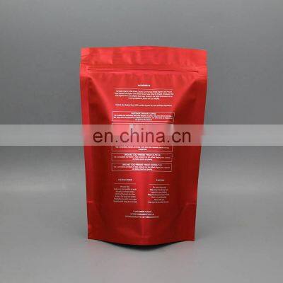 Aluminum Foil Coffee Body Scrub Packaging Bag With Custom Logo