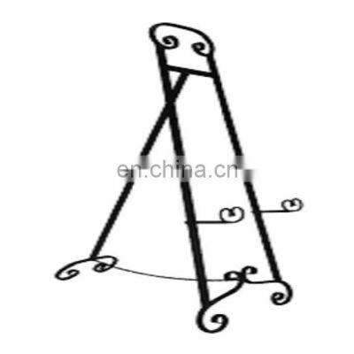 black easel stand