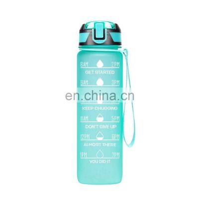 Custom logo eco-friendly sublimation popular cheap colorful round reusable plastic juicer bottle