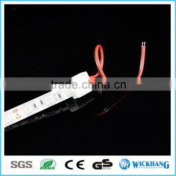 waterproof ip65 15cm extend cable 10mm 2pin one clip PCB FPC solderless connector for SMD 5050 LED strip light