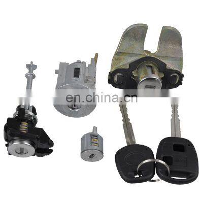 Factory Price High quality For Toyota Hiace New Ignition Lock Barrel Left Right Front Rear Door Lock Set & Keys