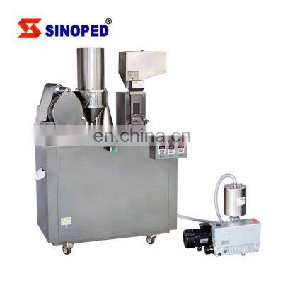 Semi-auto capsule filling machine pill powder hard gelatin semi auto capsule filling machine for pharmaceuticals