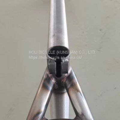 Cromoly Bike Frame BMX Bicycle Frame CR-MO 4130 Steel Bike Frame OEM Bmx Frame photo-3