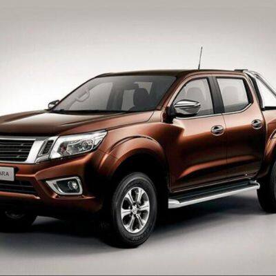 NISSAN Navara NP300 OEM Style Running Boards Side Steps Aluminum 2015 2016 2017 ESTRIBO photo-2