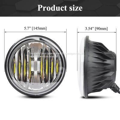 6 Inch 20W Round LED Driving Spot Light, Replacement Offroad Stock Halogen Daylighter From Factory photo-3