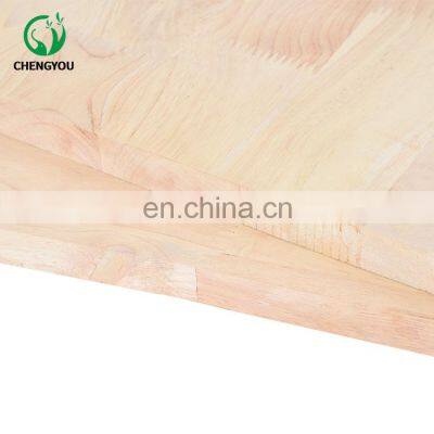 Indonesia Rubber Wood Furniture Finger Joint Wood Panel Rubberwood Furniture