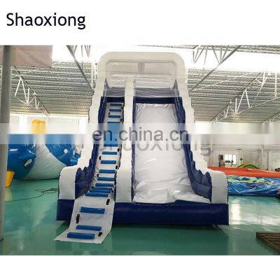 Inflatable Water Slide Inflatable Slip Slide Wet Slide With Swimming Pool photo-2