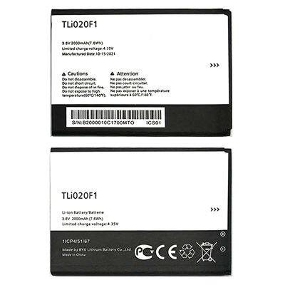 Battery For Cell Phone Replacement Batteries For ALCATEL TLI020F1 5010 2000mAh Cell Phone Parts photo-3