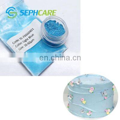 Sephcare metallic edible pearl luster dust food coloring additives supplies cake bakery decoration ingredients