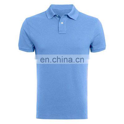 custom printing Or Embroidery design logo high quality cotton polyester cheap uniform Mens golf sports wear Shirt