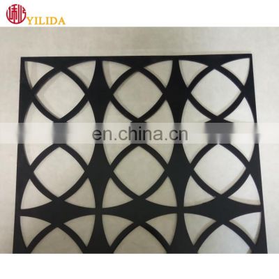 3mm aluminum perforated sheet laser cut screen