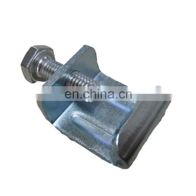 Zinc plated steel air duct accessories corner g-clamp for fixing the duct