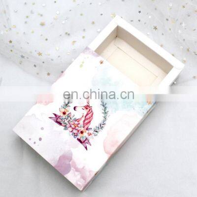 Custom Printing LOGO Promotion Fancy Cardboard Packaging Paper Box Carton Luxury Folding Storage Drawer Gift Paper Box Packaging photo-5