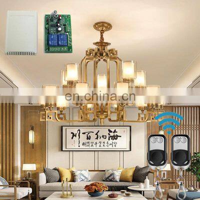 Remote Control Switch for Access Control 12v 1 ch 10a Relay Receiver Transmitter Learning Light Lamp Wireless Switch 315433mhz photo-4
