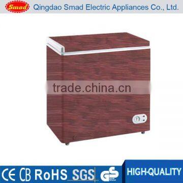 100L-420L tope open color chest freezer for ice cream