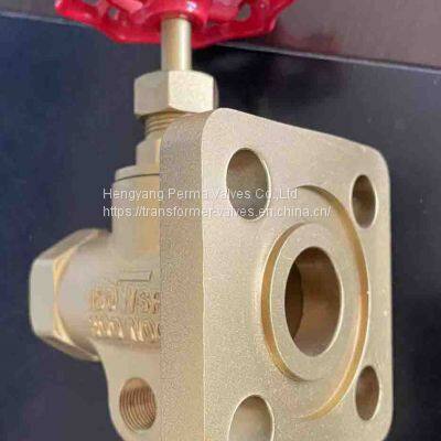 Drain valve with sampler for oil immersed transformer American type